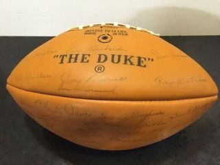 1966 Wilson - The Duke Football,  Green Bay Packers Printed 