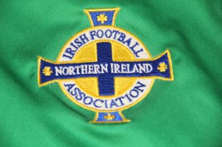 NORTHERN IRELAND NATIONAL TEAM HOME 2015 2017 FOOTBALL SOCCER SHIRT JERSEY 4