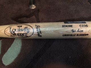 Ozzie Smith Signed Professional Model Louisville Slugger Baseball Bat