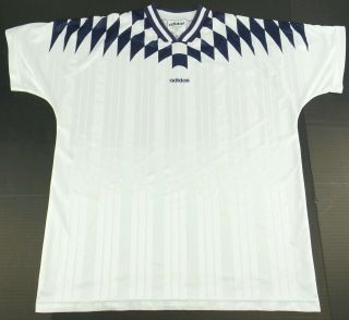 Vintage Adidas Shiny Football Soccer Training Jersey Size Mens Xl