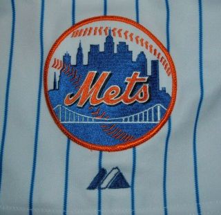 YORK METS MANNY ACTA GAME WORN 2005 JERSEY (NATIONALS INDIANS MARINERS) 5