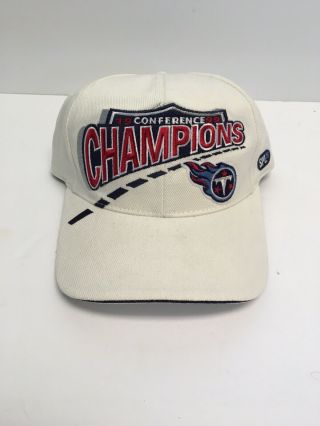 Tennessee Titans 1999 Conference Champions Spl28 One Size Fits Most Hat Offical
