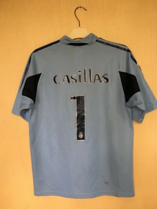 Fc Real Madrid 2004\2005 Gk Football Jersey Camiseta Maglia Shirt 1 Casillas