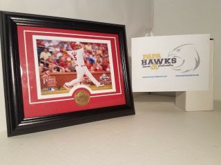2009 All - Star Game Albert Pujols Picture Plaque St Louis Cardinals