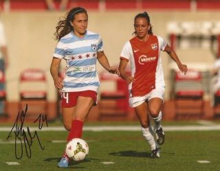 Danielle Colaprico Signed Chicago Red Stars 8x10 Photo Autographed 2