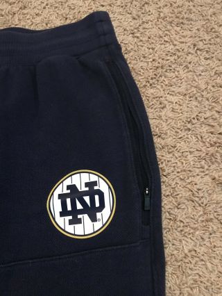 Notre Dame Football Team Issued Pants Large 2018 Shamrock Series York ND 2