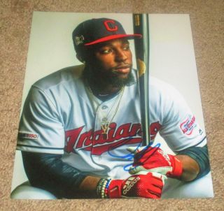 Daniel Johnson Cleveland Indians Signed Autographed 8x10 Photo (proof) Rookie Rc