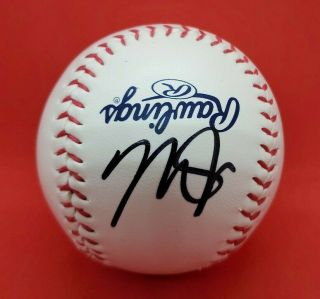 Mike Trout Signed Autographed Mlb All Star Game Baseball / W
