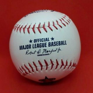 Mike Trout Signed Autographed MLB All Star Game Baseball / W 2