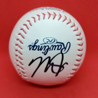 Mike Trout Signed Autographed MLB All Star Game Baseball / W 5