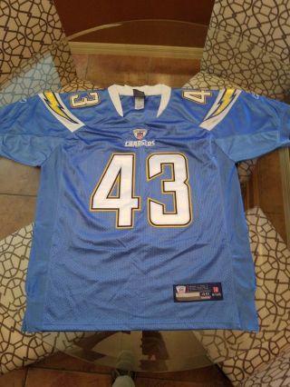 Los Angeles Chargers Jersey Size 48 Authentic Onfield Reebok