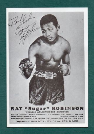 Sugar Ray Robinson 1950 