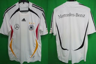 2006 - 2007 Germany Deutschland Jersey Shirt Trikot Mercedes Benz Fifa World Cup L