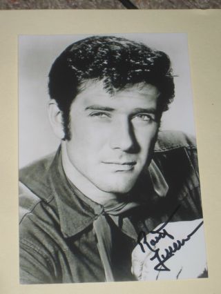 Actor Robert Fuller Signed 4x6 Laramie Photo Autograph