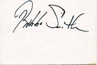 Bubba Smith Nfl Football Player Actor In Stroker Ace Signed Card Autograph