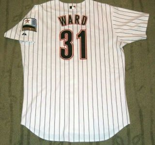Houston Astros Daryle Ward Game Worn 2000 Jersey With Patch (cubs Pirates)