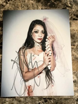 Tna Impact Wrestling Knockout Su Yung Sexy Autographed 8x10 Photo Signed