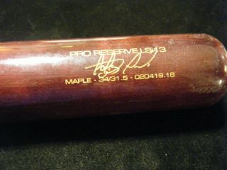 San Diego Padres Fernando Tatis,  Jr.  Broken Victus Baseball Bat 34/31.  5