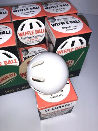 Case Of Thurman Munson Wiffle Balls Box Junior Size 1978 York Yankees
