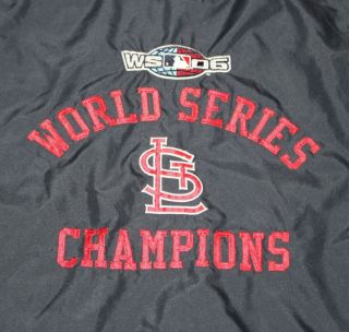 2006 World Series St.  Louis Cardinals Baseball Pullover Men ' s XL X - LARGE Jacket 3