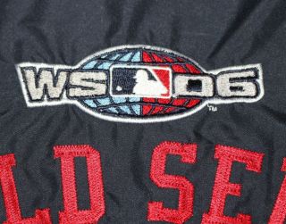 2006 World Series St.  Louis Cardinals Baseball Pullover Men ' s XL X - LARGE Jacket 4
