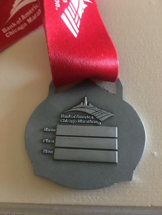 2011 Chicago Marathon Medal 2