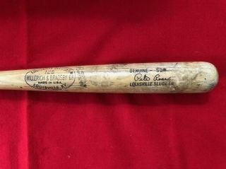Pete Rose S2 Model Reds 1977 - 79 Louisville Slugger 125 Professional game bat 2