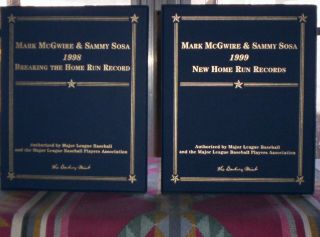 1998 & 1999 Mark Mcgwire & Sammy Sosa Home Run Records - Danbury
