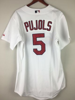Albert Pujols St.  Louis Cardinals 2001 Authentic Majestic Home jersey Size 44 2