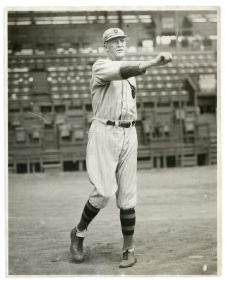 Last Baseball Type 1 Photo Of Grover Cleveland Alexander Circa 1930 By Ga Mcafee