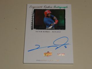 2019 Upper Deck Goodwin Champions Exquisite Rc Auto Victor Robles 13/99