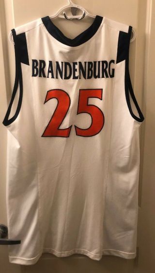Virginia UVA Cavaliers 25 Game Worn ACC Mens Basketball Jersey National Champs 2