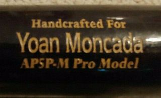 Yoan Moncada Chicago White Sox Game Cracked Baseball Bat