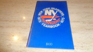 1972 - 73 York Islanders Inaugural Season Nhl Hockey Media Guide