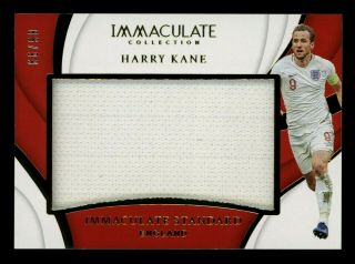2018 - 19 Immaculate Standard Harry Kane Match Worn Jersey 86/99 England