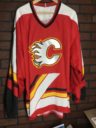 Size Xxl Bauer Ahl Saint John Flames Hockey Jersey