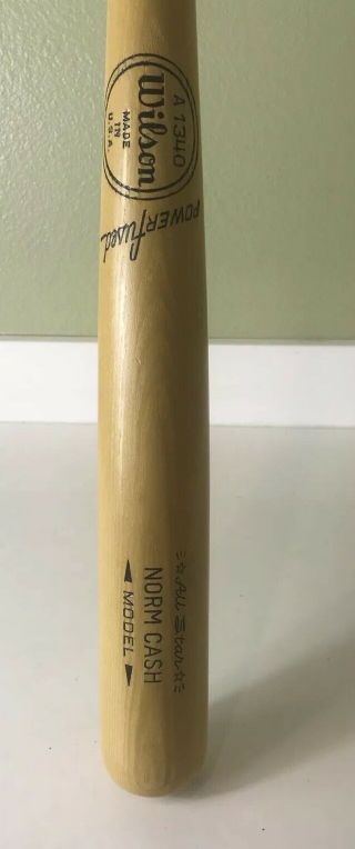 Vintage Louisville Slugger Wood Baseball Bat 125 Carl Yastrzemski 34”