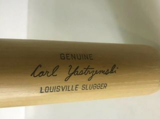 Vintage Louisville Slugger Wood Baseball Bat 125 Carl Yastrzemski 34” 3
