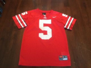 Ohio State Buckeyes Football Nike Jersey Youth Size 5 Boys 5 Red Kids