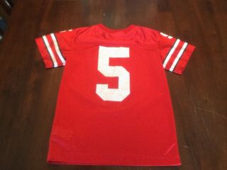 Ohio State Buckeyes Football Nike Jersey Youth Size 5 Boys 5 Red Kids 4