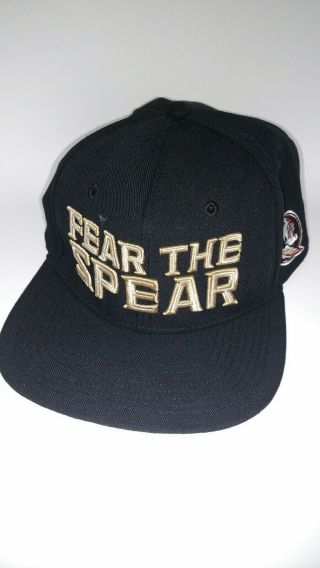 Florida State Seminoles Snapback Hat/cap Nike Fear The Spear Black.  Ncaa
