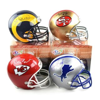 Chargers 2 boxes of 2019 HP Full Size Football Helmets Live Box Break 26 5