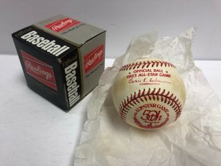 1983 Rawlings All Star Game Official League Baseball (comiskey Park / White Sox)