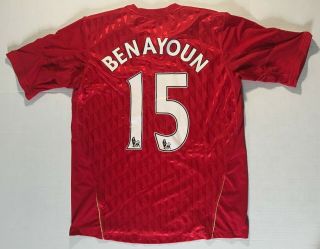 Vintage Liverpool Fc Yossi Benayoun Jersey