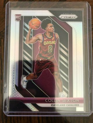 2018 - 19 Panini Prizm Silver 170 Collin Sexton Cleveland Cavaliers Rc Rookie