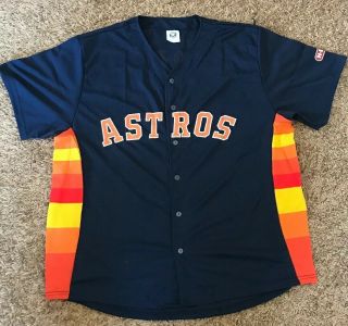 Carlos Correa Houston Astros Alternate Baseball Jerseys Size Xl