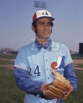 1973 Topps Baseball Color Negative.  Mike Torrez Expos