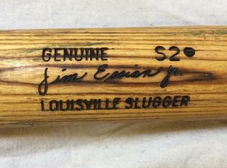 Jim Essian Jr Game Louisville Slugger Mlb Baseball Bat Chicago White Sox
