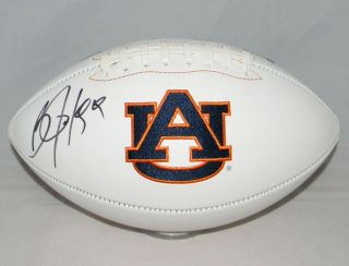 Bo Jackson Autographed Signed Auburn Tigers White Logo Football Gtsm