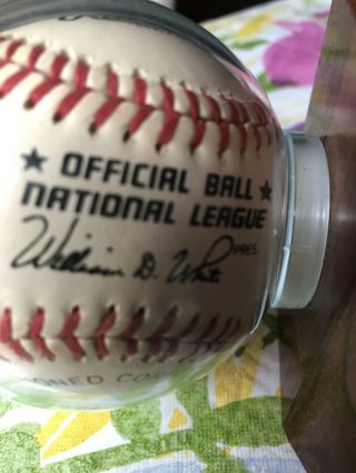 Hank Aaron Signed Baseball With Certificate Of Authenticity Purchased from Q VC 3
